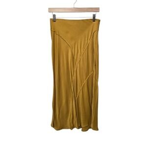 Saturday Sunday Anthropologie Skirt‎ Womens Small Viscose Asymmetrical Midi